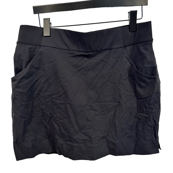 Colombia stretch athletic active hike skirt with shorts black a size large L - Picture 1 of 5